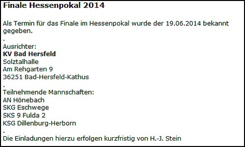 hessenpokal finale